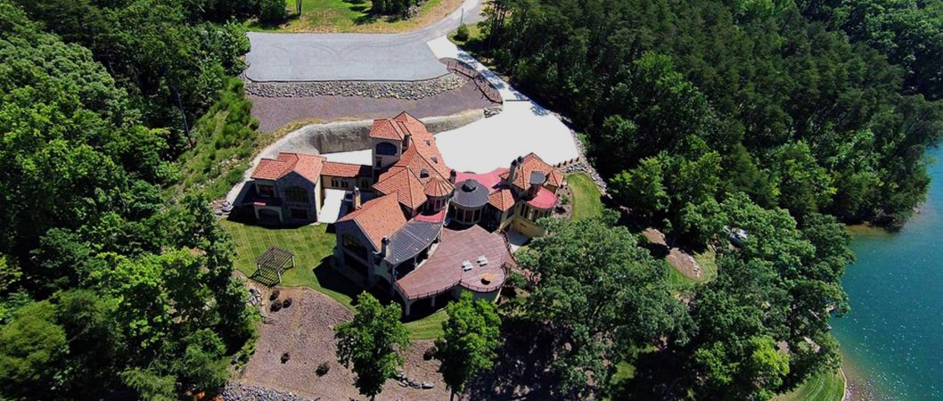 Bella Collina Mansion Aerial View