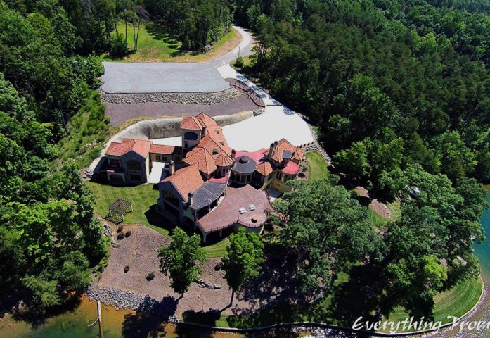 Bella Collina Mansion Aerial View