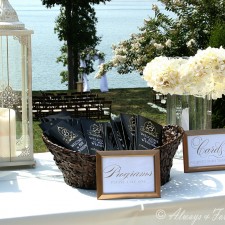 Wedding guest table