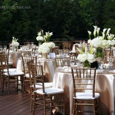 Wedding reception on the deck 03