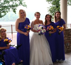 Carmen and bridesmaids