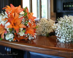 Fall wedding bridal bouquets