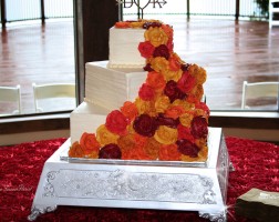 Fall wedding cake