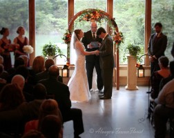 Wedding ballroom at the bella collina mansion