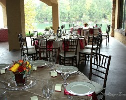 Wedding reception at the bella collina mansion