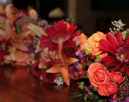 Fall wedding bridesmaid bouquets 2