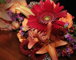 Fall wedding bridesmaid bouquets 3
