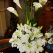 Stargazer lilies wedding bouquets