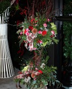 Christmas topiary arrangement
