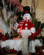 Frosty the snowman christmas display