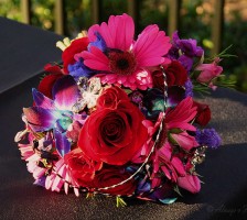 Wedding bridesmaid bouquet