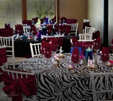 Wedding reception at the bella collina mansion ballroom