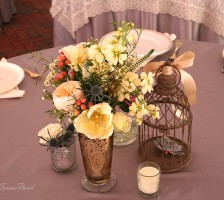 Gray gables wedding reception table settings 2