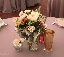 Gray gables wedding reception table settings 3