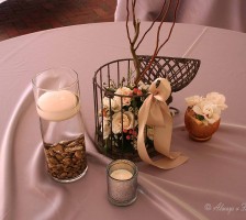 Gray gables wedding reception table settings 7