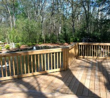 Gray gables wedding venue exterior deck