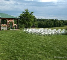 Gorgeous outdoor wedding held at the Stanley Farm in Sandy Ridge, NC.  Logan Belton marries Dillon Smith in a perfect rustic farm setting where the weather was partly sunny with a pinch of chilled temperatures.