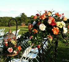 Gorgeous outdoor wedding held at the Stanley Farm in Sandy Ridge, NC.  Logan Belton marries Dillon Smith in a perfect rustic farm setting where the weather was partly sunny with a pinch of chilled temperatures.