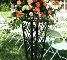 Gorgeous outdoor wedding held at the Stanley Farm in Sandy Ridge, NC.  Logan Belton marries Dillon Smith in a perfect rustic farm setting where the weather was partly sunny with a pinch of chilled temperatures.