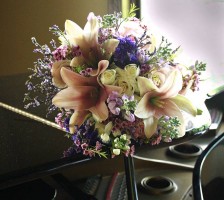 Asiatic Lily Wedding Bouquet
