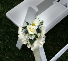 Bella Collina Wedding Chair Adornment