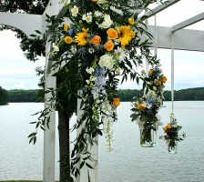 Wedding Arch Floral Spray