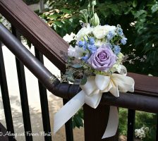 Wedding Bouquet For Stair Railing