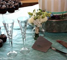 Wedding Cake Table Adornments