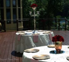 Wedding Reception On The Bella Collina Deck