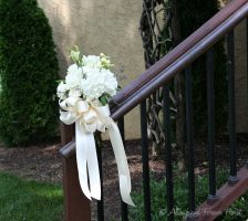 White Hydrangea Wedding Bouquet