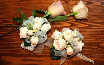 Bridal Rose Wrist Corsages