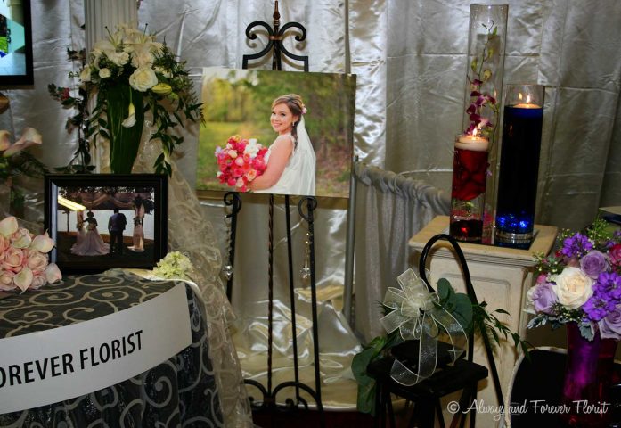 Display Booth At NC Bridal Wedding Show 2016