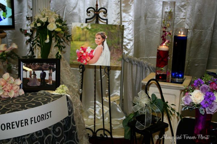 Display Booth At NC Bridal Wedding Show 2016
