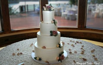 Simple Four Tier Wedding Cake