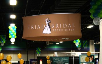 2016 Triad Bridal Association Hanging Banner