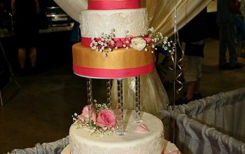 Wedding Cake At The 2016 NC Triad Bridal Show
