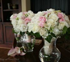 Wedding Bouquets On Display