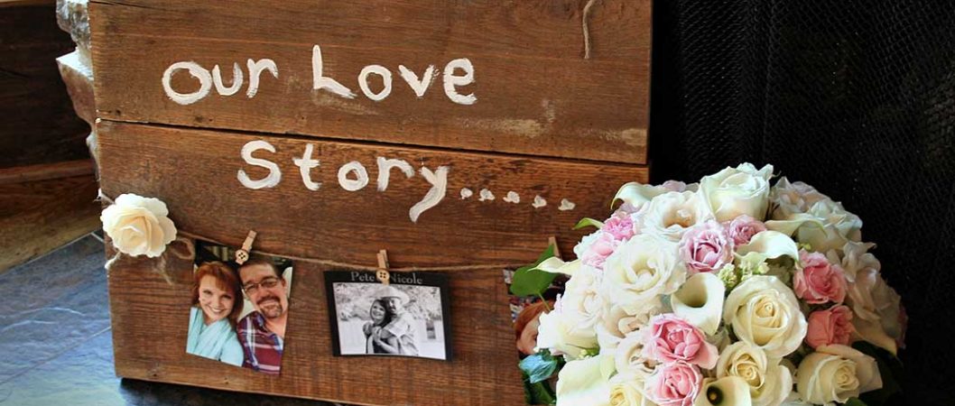 Wedding Memory Board For Pete And Nicole
