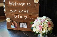 Wedding Memory Board For Pete And Nicole