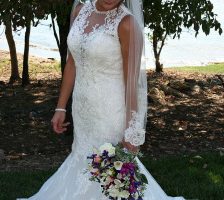 Crystal With Her Bouquet