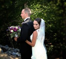 Lovely Bride And Groom At Bella Collina