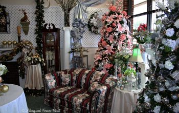 Pinks And Whites Christmas Trees