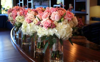 Rose And Hydrangea Bridal Bouquets