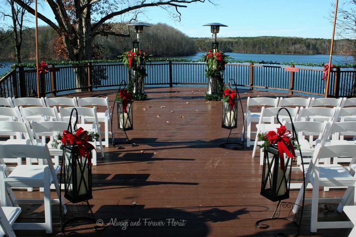 Christmas Wedding On The Bella Collina Deck