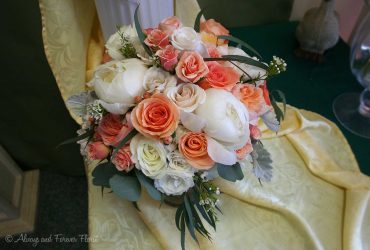 David austin rose bridal bouquet