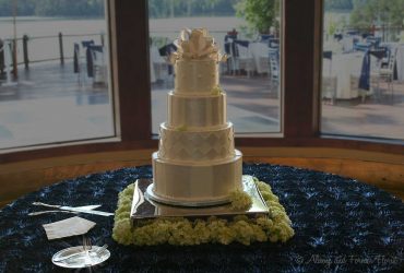 Wedding cake at bella collina