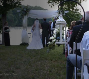 Elegant wedding lanterns