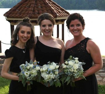 Happy bridesmaids