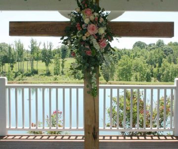 Sanctimonious wedding altar