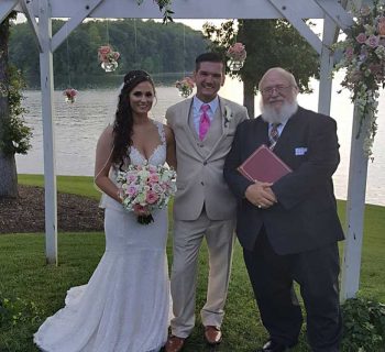 Triad wedding officiant reverend jac grimes